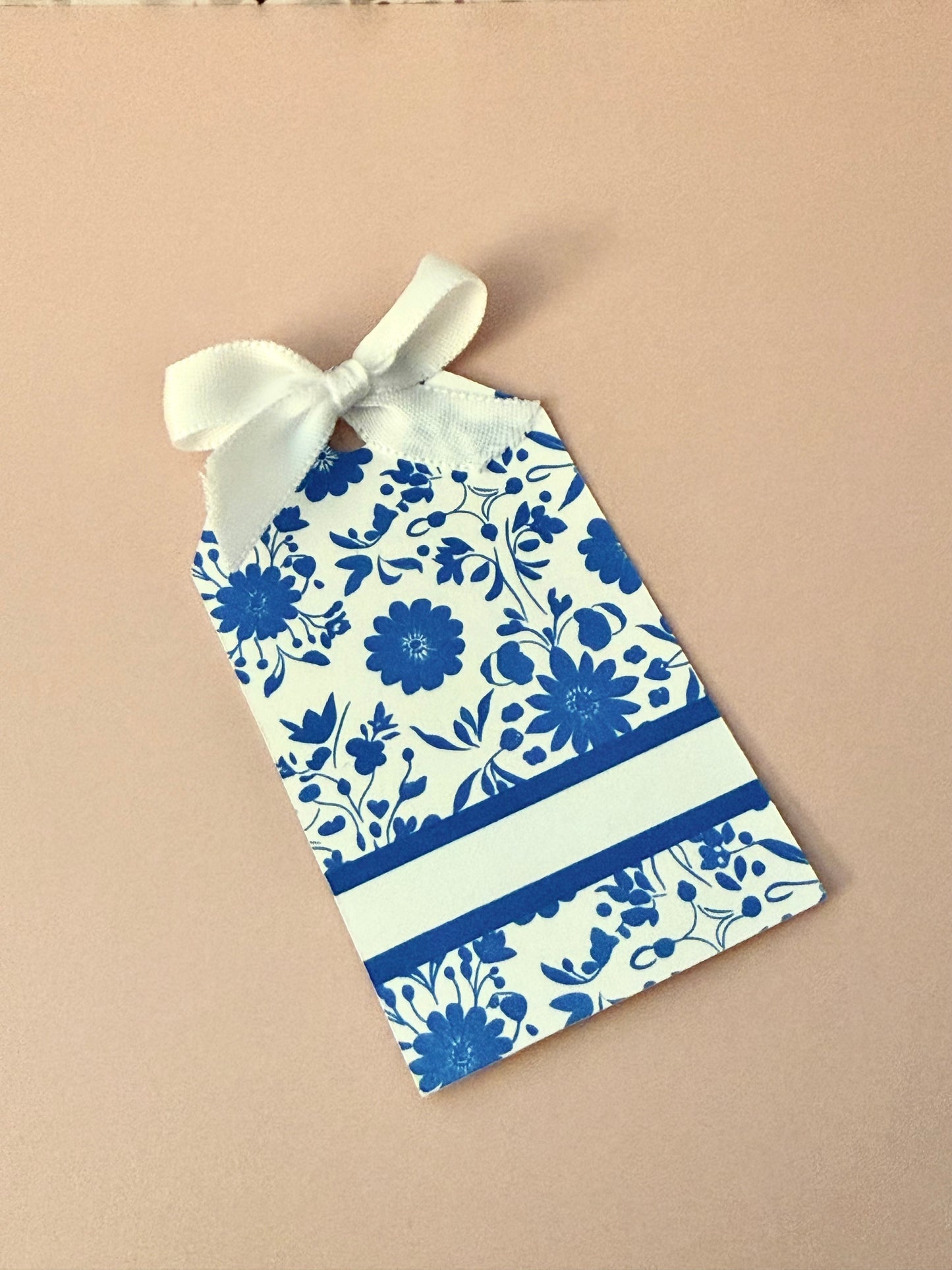 Gift Tags | Blue Porcelain Gift Tag
