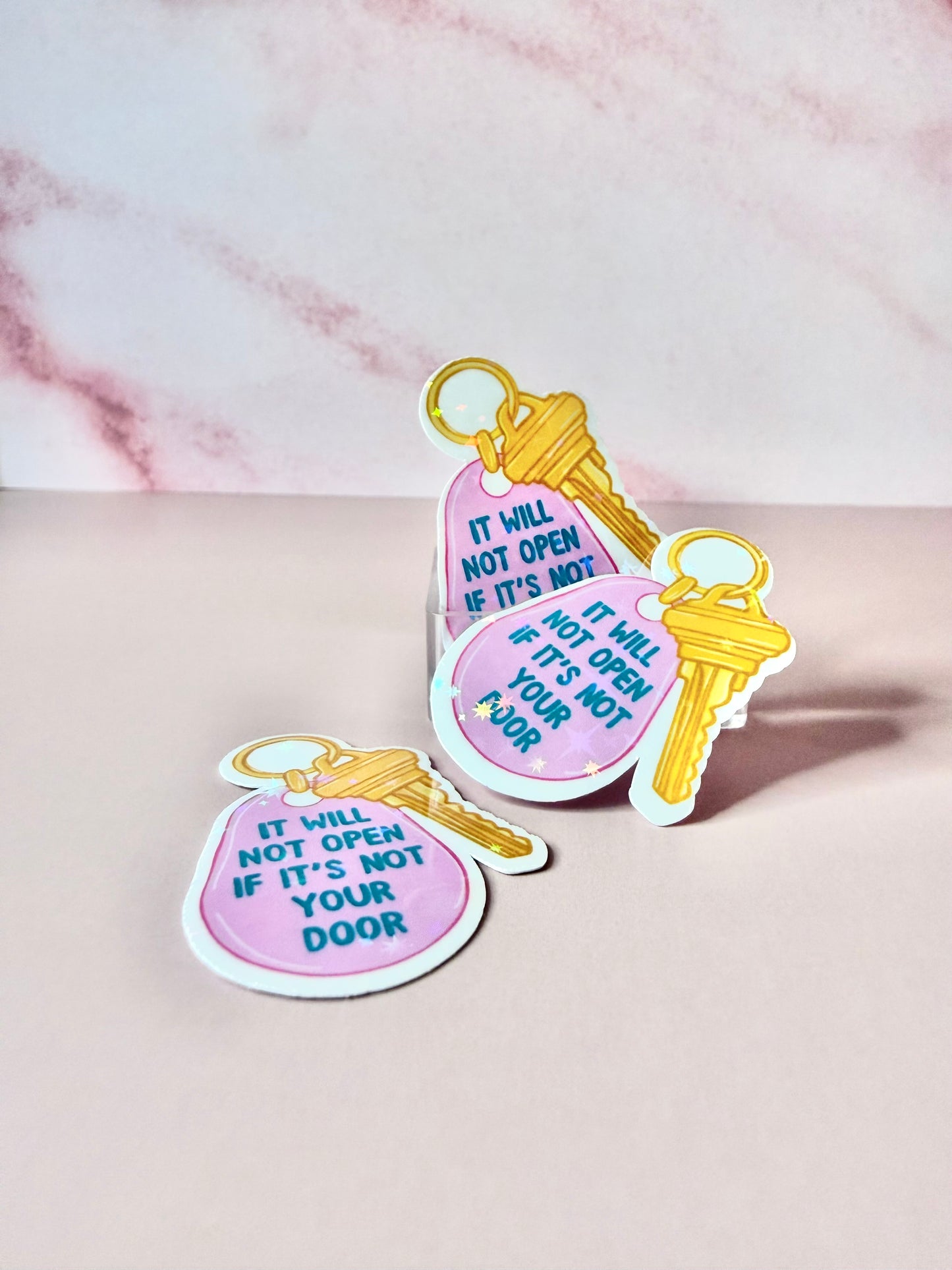 Inspirational Key Sticker | Vinyl Sticker