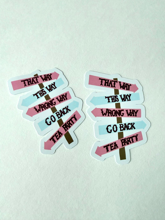 Whimsy Fantasy Directional Sign