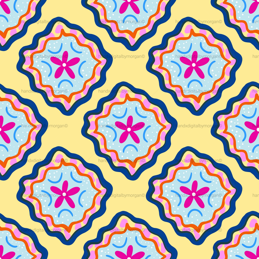 Chap - Seamless Pattern | Digital Download PNG