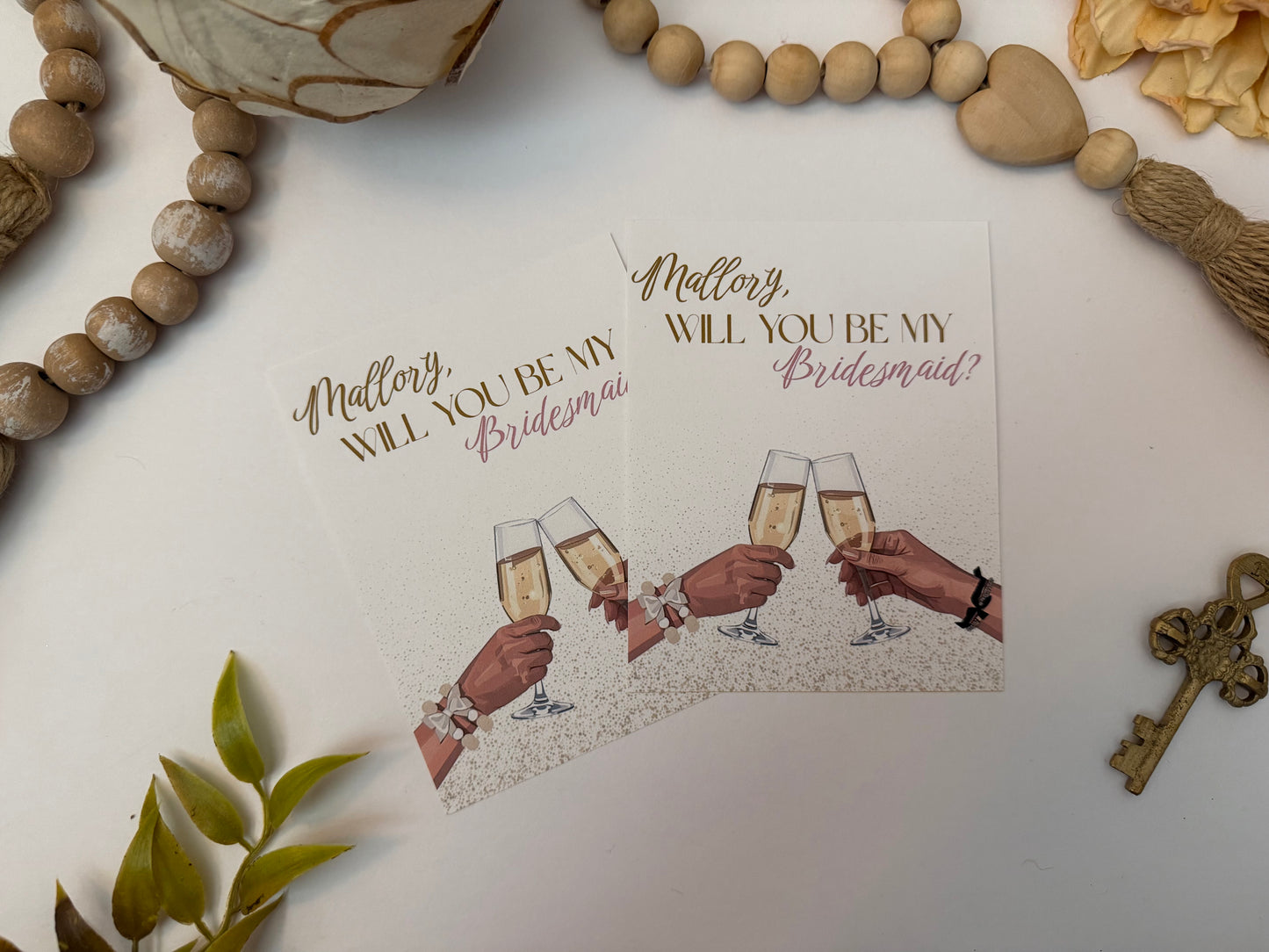 Custom Bridesmaid Proposal