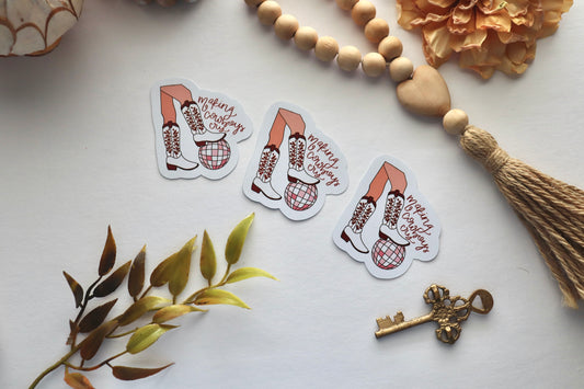 Making Cowboys Cry | Western Girly Vinyl Sticker