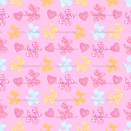 Millie - Seamless Pattern | Digital Download PNG