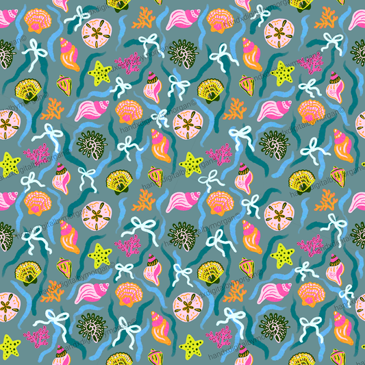 Calypso - Seamless Pattern | Digital Download PNG