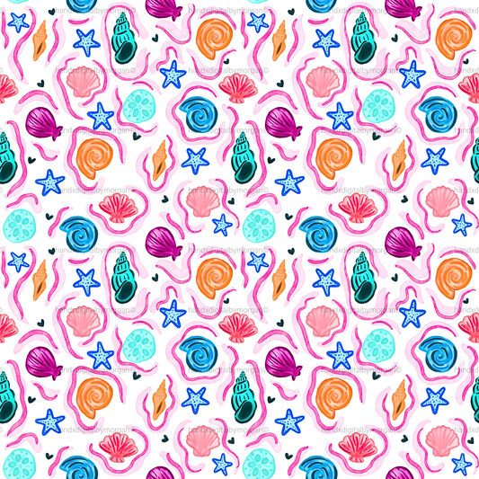 Capri - Seamless Pattern | Digital Download PNG