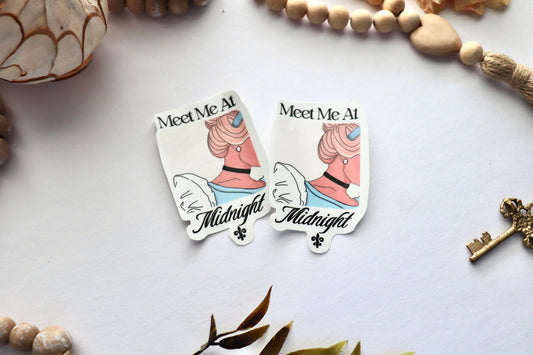 Meet Me at Midnight Sticker