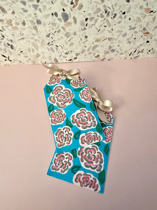 Gift Tags | Generic Flower Pattern Gift Details