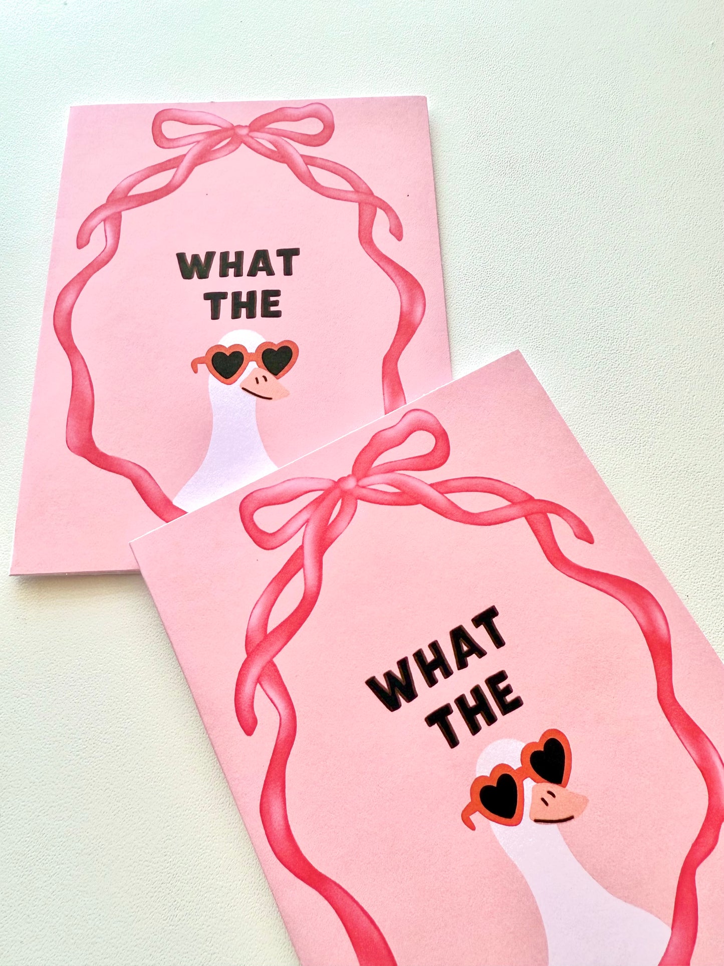 What the Duck Greeting Card | Funny A2 Everyday Humor Card with Envelope