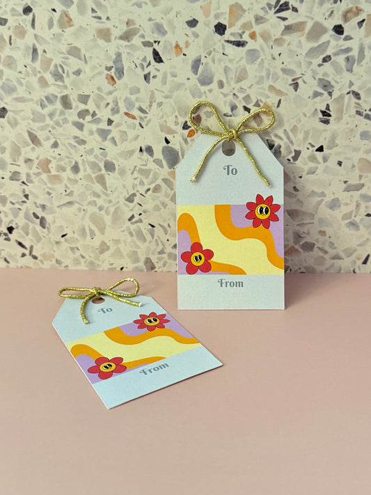 Gift Tags | Retro Style Gift Tags