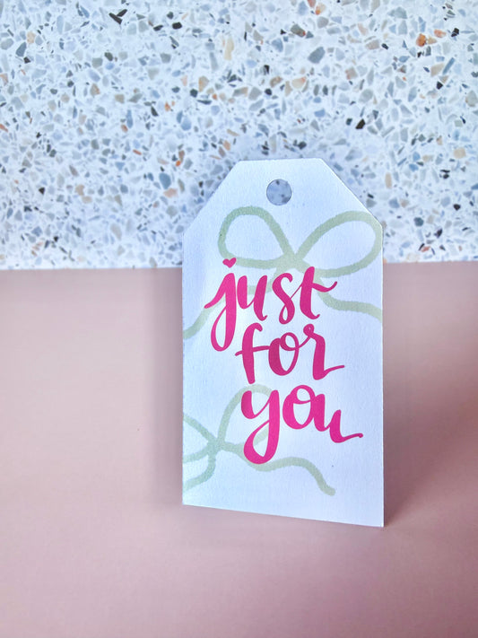 Gift Tags | Just For You Tags