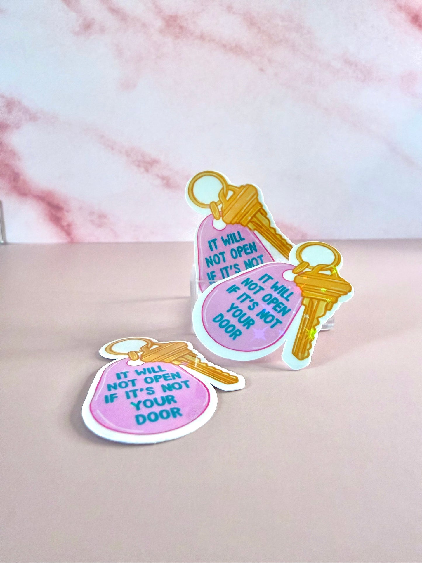 Inspirational Key Sticker | Vinyl Sticker