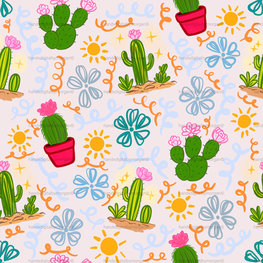 Sedona - Seamless Pattern | Digital Download PNG