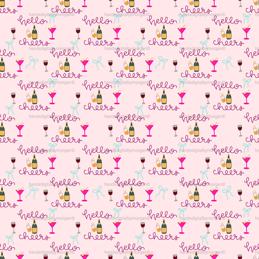 Jules - Seamless Pattern | Digital Download PNG