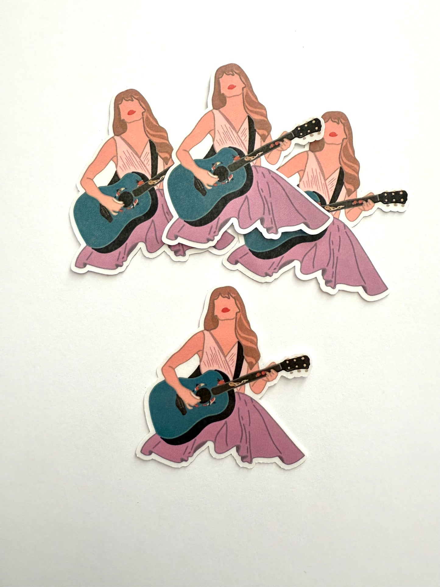Girly Pop Music Inspired Concert Sticker | Music Vinyl Sticker